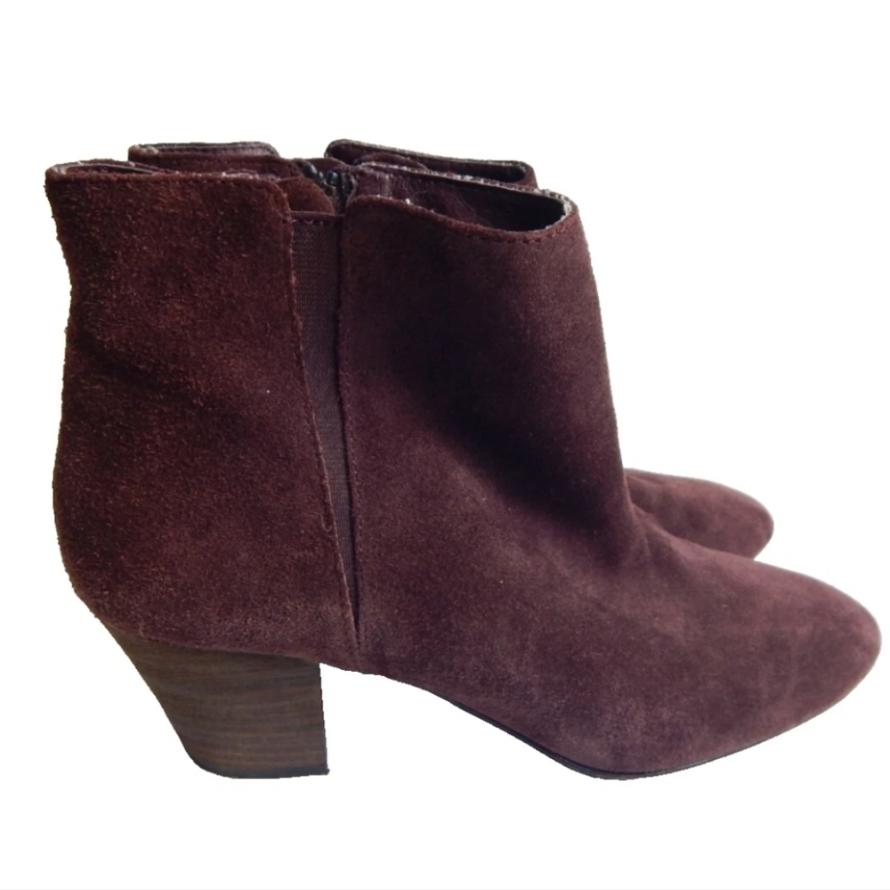 ASH Suede Chelsea Ankle Booties